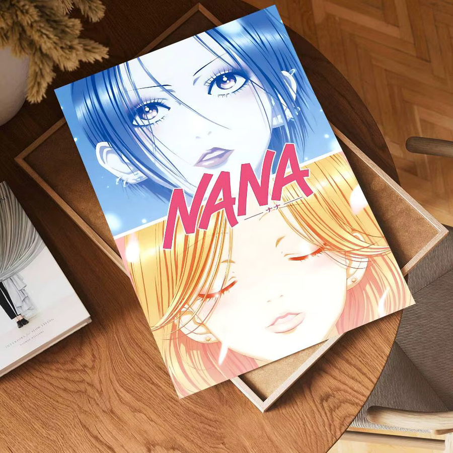 Potdemiel Anime N-NANA Shoujo Manga Poster als Kawaii Whitepaper Aufkleber in Weiß für deine Zimmerdekoration - Bild 3