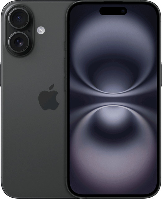 Apple iPhone 16 128GB Schwarz mit 6,1 Zoll Display - Bild 1
