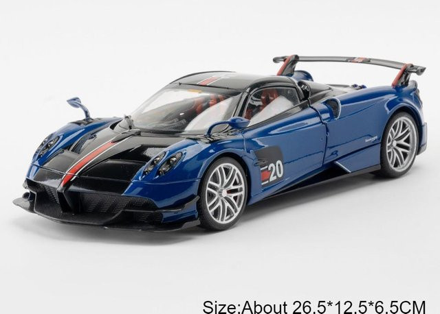 Linyi toy car Pagani Huayra Bc Gtr, Modellauto, 1:18, Licht und Sound, ab 14 Jahren - Bild 1