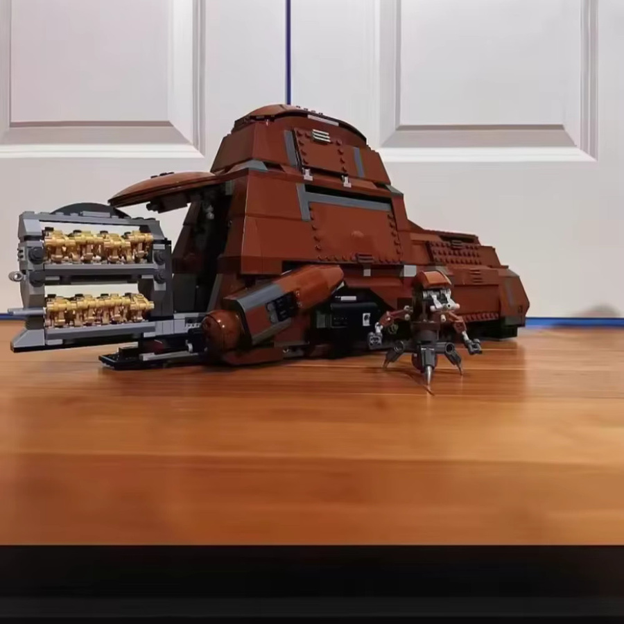 ZGECB Star Wars Bausteine-Modell, Kampfdroiden, Truppentransporter, 1330 Teile - Bild 4