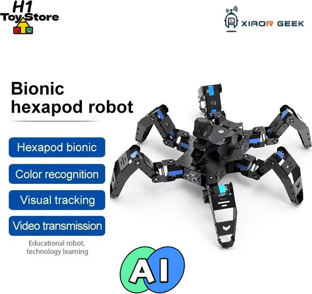XiaoR Geek Tech Hexapod Bionischer Spinnenroboter, WiFi-Steuerung - Bild 1