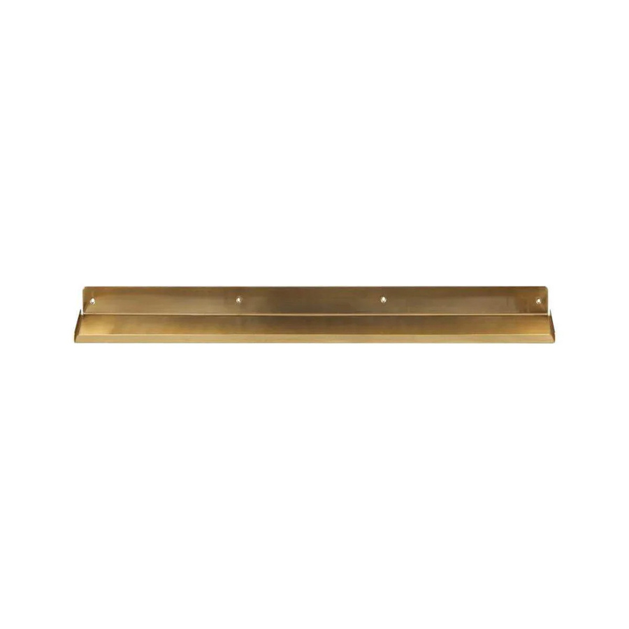 House Doctor Wandregal Ledge aus Eisen in Gold, Breite: 80 cm - Bild 1