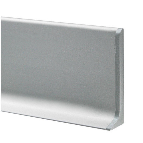Fuchs Design Sockelleiste Endstück Links aus Aluminium in Silber Matt, Höhe: 8 cm - Bild 4