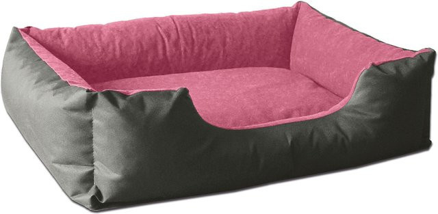 BedDog Hundebett LUPI Hundesofa in Grau mit waschbarem Bezug - Bild 1