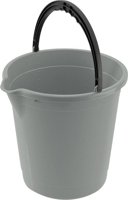 Tontarelli Eimer Classic mit Ausguss, Nordic Grey, 10 l - Bild 1