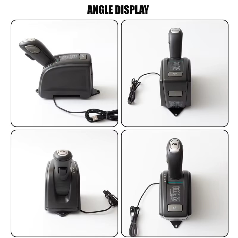 BlueFishSim Automatisches USB Getriebe Shift für PC Simulator, kompatibel mit Logitech G923 G29 G27 G25 TGT2, Schwarz-Grau - Bild 5