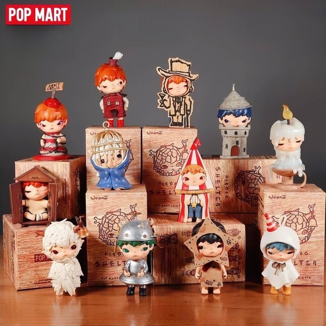 Popmart Hirono Shelter Serie Ono Sechste Generation, Blind Box Figuren - Bild 1