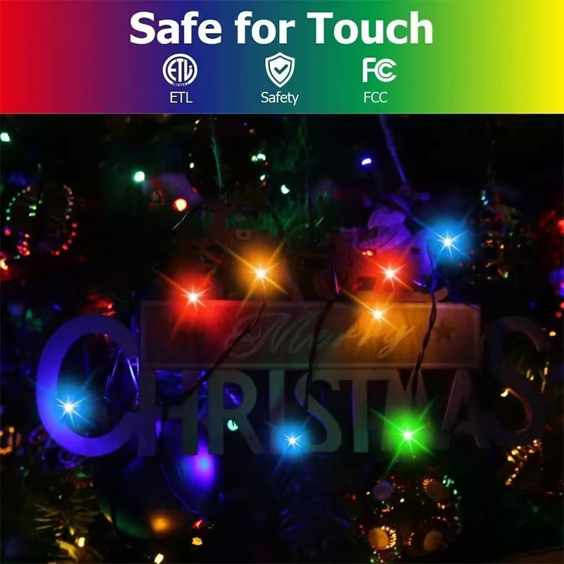 Lyfs LED Lichterkette Stern mit Ring in Multicolor als dekorative Weihnachtsbaumspitze - Bild 4