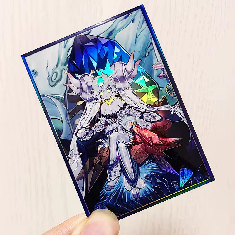 Yu-Gi-Oh! ICE-Jade Aegirine Rahn Kartenhüllen, 50-teiliges Set, Laser Shine - Bild 2