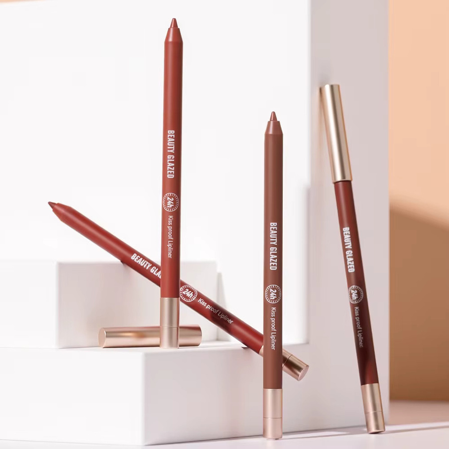 beauty glazed Lip Liner Pencil, 8 Farben, Matte Velvet, Unisex - Bild 3