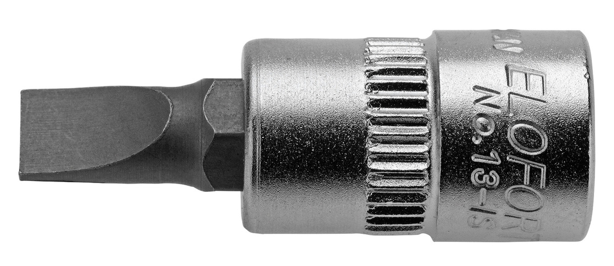 Elofort Schraubendreher-Einsatz 1/4 Schlitz ELOFORT-13-IS 5.5 in Silber - Bild 1