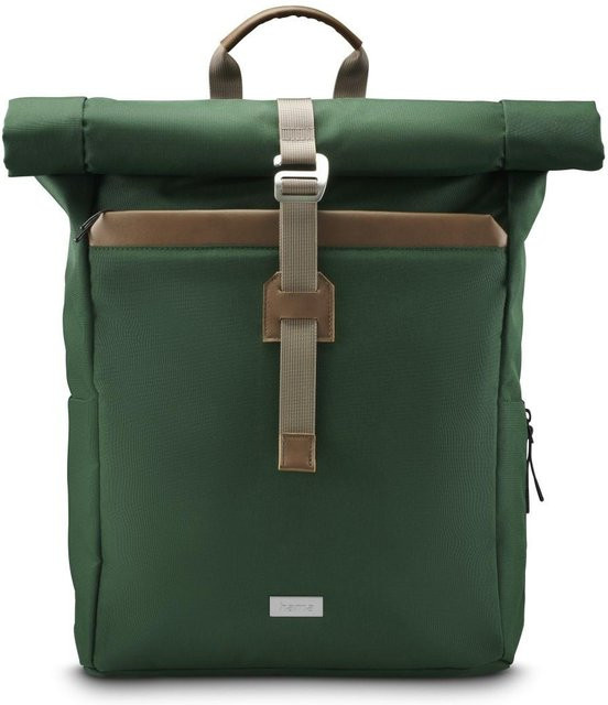 Hama Laptop-Rucksack Silvan Rolltop Nachhaltig Grün für bis zu 41,1 cm (16,2 Zoll) - Bild 1