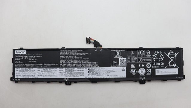Lenovo MECH_ASM Integ 4c/90Wh SMP ASM Akku in Schwarz (5M11L99160) - Bild 1