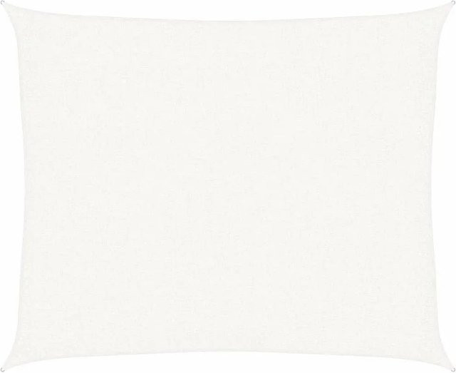 vidaXL Sonnensegel aus HDPE in Weiß, B/T: 250 x 300 cm - Bild 1