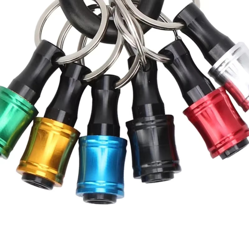 Multicolor Schlüsselanhänger Schnellwechsel-Verlängerungsstange mit 1/4 Zoll Sechskantgriff und Umschaltstange als Werkzeugsatz - Bild 4