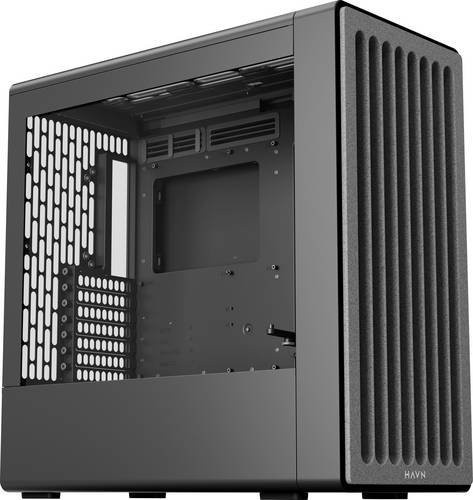 HAVN BF 360 Midi-Tower PC-Gehäuse mit Tempered Glass in Schwarz - Bild 1