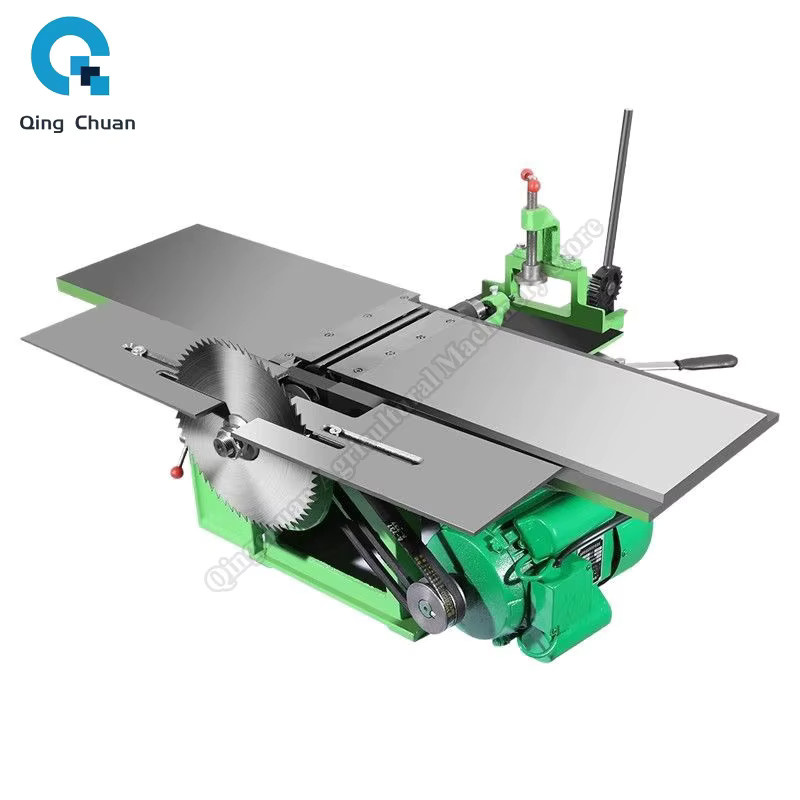HAOYUNMA 3-in-1 Multifunktions Tischbohrmaschine und Hobel mit 2,2 kW, Grün - Bild 2
