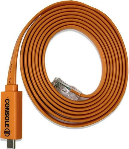 Netool.io NE1-R Remote RS232 Konsolenkabel mit USB-C Anschluss in Orange - Bild 1