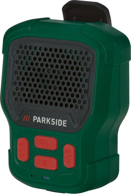 PARKSIDE Bluetooth Werkstatt-Lautsprecher PBLW 2 A1 in Grün und Schwarz mit USB-Typ-C-Ladekabel - Bild 1
