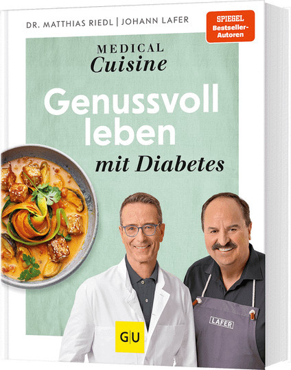 Medical Cuisine. Genussvoll leben mit Diabetes von Matthias Riedl, gebundene Ausgabe - Bild 1