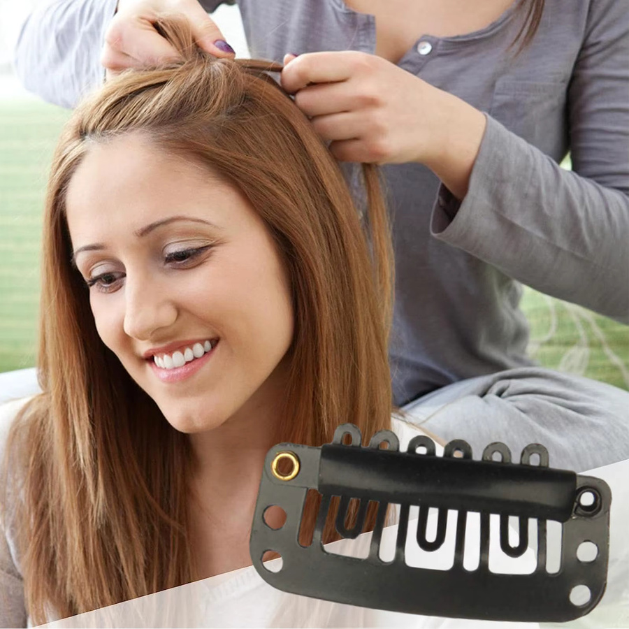 Metall-Haarspangen für Damen, 10 Stück, Perückenclips - Bild 2
