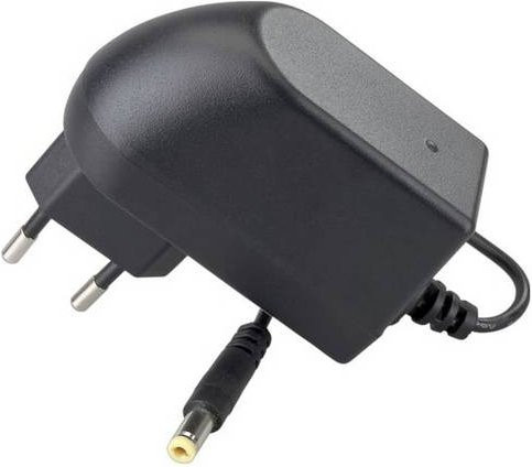 Barthelme Netzteil in Schwarz mit Barrel-Plug - Bild 1