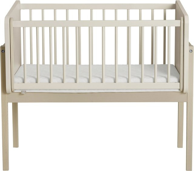 Paidi Beistellbett Little Cloud in Beige und Weiß - Bild 1