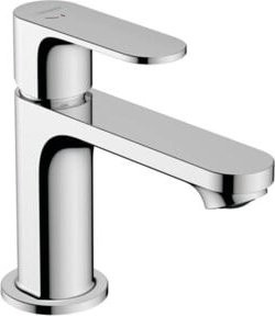 Hansgrohe Waschtisch-Einhebelmischer Rebris S 80 CoolSt in Chrom mit Zugstangen-Ablaufgarnitur - Bild 1