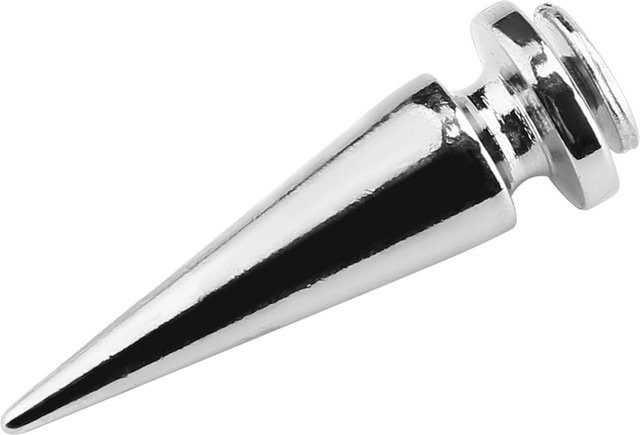 10 Stück Metallspitzennieten mit Schraubverschluss für dein DIY Lederhandwerk von DIYelecs in Silber - Bild 1