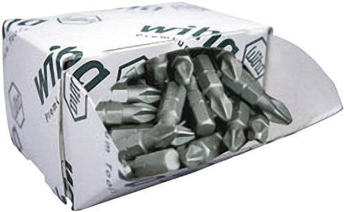 Wiha Kreuzschlitz-Bit Set PH 2 aus gehärtetem Chrom-Vanadium Stahl, 50-teilig - Bild 1