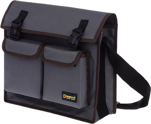 Wasserdichte Oxford-Werkzeugtasche aus Polyester mit Umhängegurt in Blau und Grau für Elektriker und Hardware-Reparaturen - Bild 1