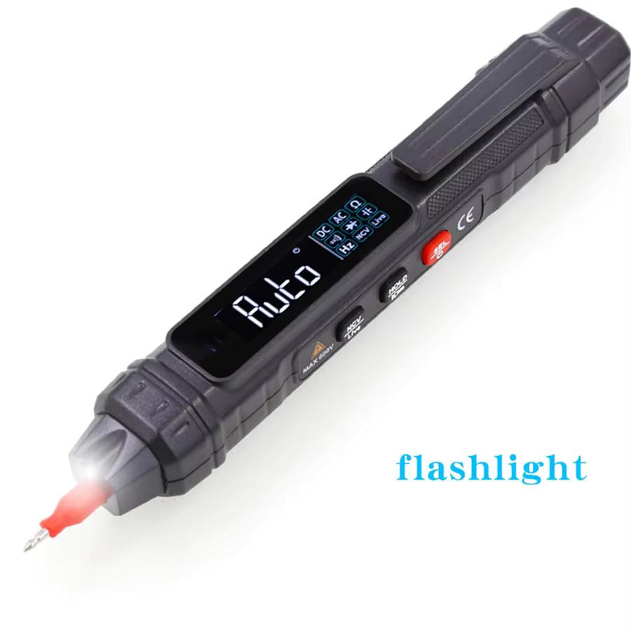 Hytais TS20B Intelligentes Digitales Stift-Multimeter in Schwarz zur Messung von Kapazität, Widerstand und Dioden - Bild 4