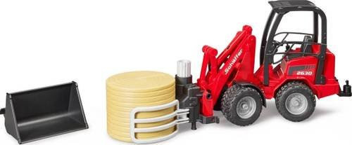 Bruder Landwirtschaft Hoflader Modellfahrzeug 1:16 rot/schwarz - Bild 1
