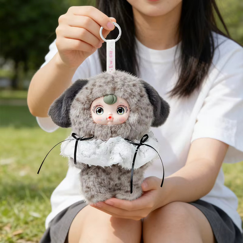 52TOYS Yumi Fluffy Heartbeat Plan Serie, Blindbox-Spielzeug, Taschenanhänger, Plüsch / Textil - Bild 2