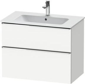 Duravit Waschtischunterschrank D-Neo in Weiß, B: 81 cm, T: 46,2 cm, H: 62,5 cm - Bild 1