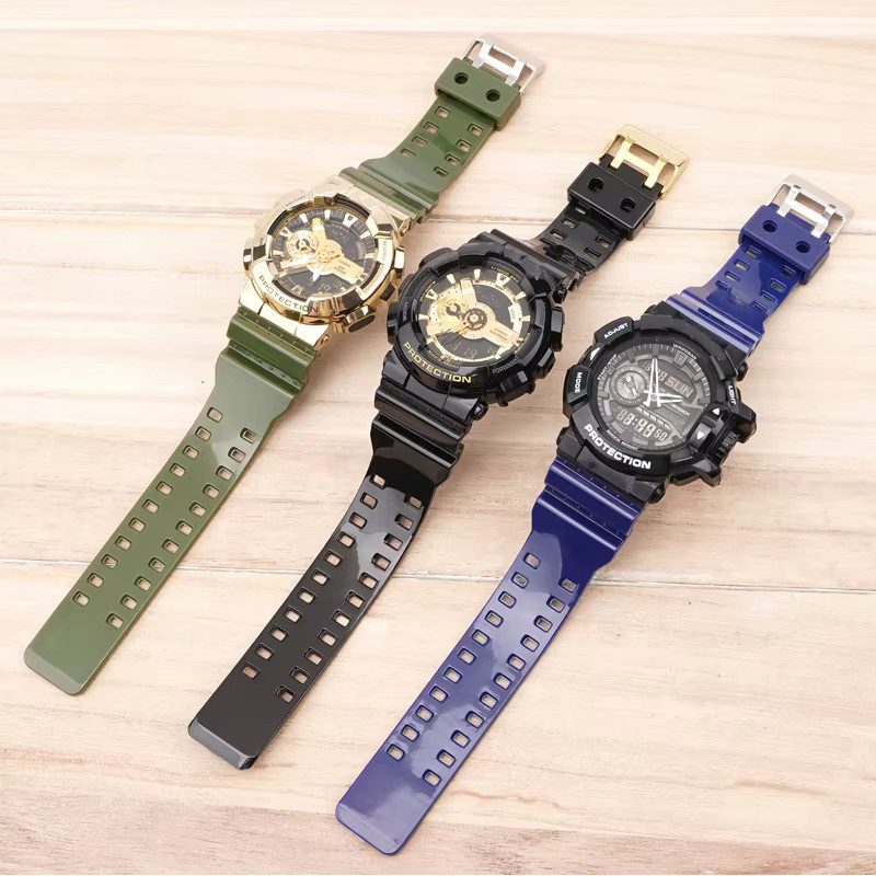 strapfreak Uhrenarmband Kunststoff, Schwarz, Herren - Bild 3