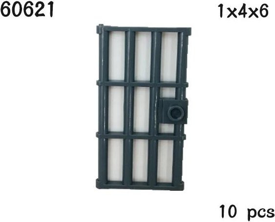 Yiran toy MOC Parts House Stein Türrahmen Fenster, 10-teiliges Set, ab 6 Jahren - Bild 1