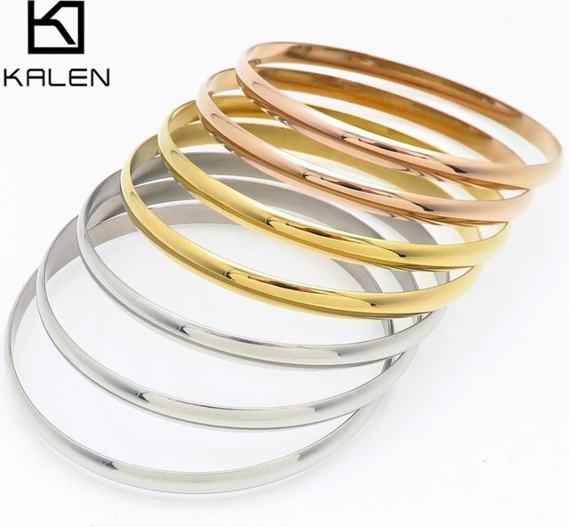 KALEN Armreifen Edelstahl, Bicolor, Damen - Bild 1
