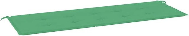 vidaXL Gartenbank-Auflage Grün aus Oxford-Gewebe mit Schaumstoff, B/T/H: 150 x 50 x 3 cm - Bild 1