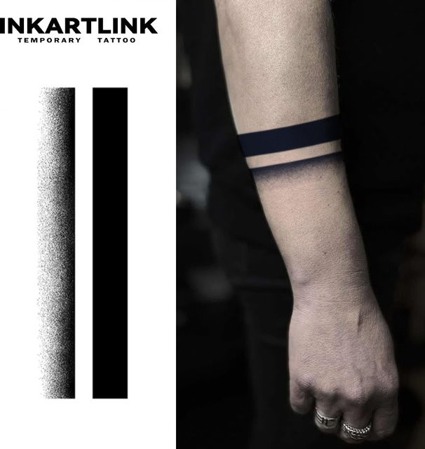 INKARTLINK Temporärer Tattoo-Aufkleber, wasserfest, semi-permanent - Bild 1