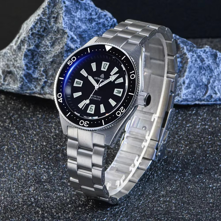 Heimdallr H14 Taucheruhr, Automatikwerk, Saphirglas, 20Bar, Unisex - Bild 5