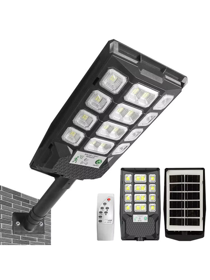 UMEXUS LED-Solarlampe für den Außenbereich mit Bewegungsmelder und Dämmerungssensor, weiß-schwarze Wandleuchte für Garten und Hof - Bild 8