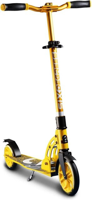 Six Degrees Junior Aluminium Scooter Gelb GS-Geprüft - Bild 1