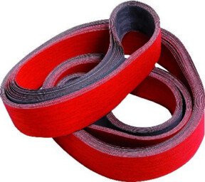 VSM Schleifgewebeband XK870X K40 für Metall, Farbe: Rot, B: 520 mm, H: 12 mm - Bild 1
