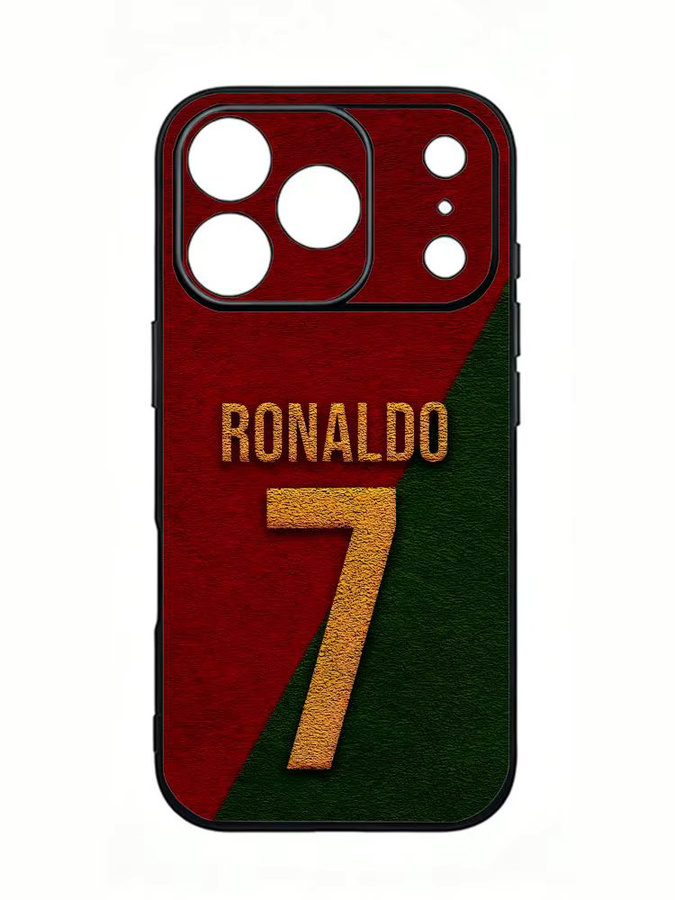 R-RRONALDO Handyhülle Schwarz Matt für iPhone 17 16 15 14 13 Pro Max - Bild 4