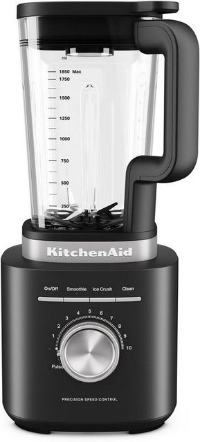 KitchenAid Pure Power Standmixer matt schwarz mit Pulse-Funktion - Bild 1