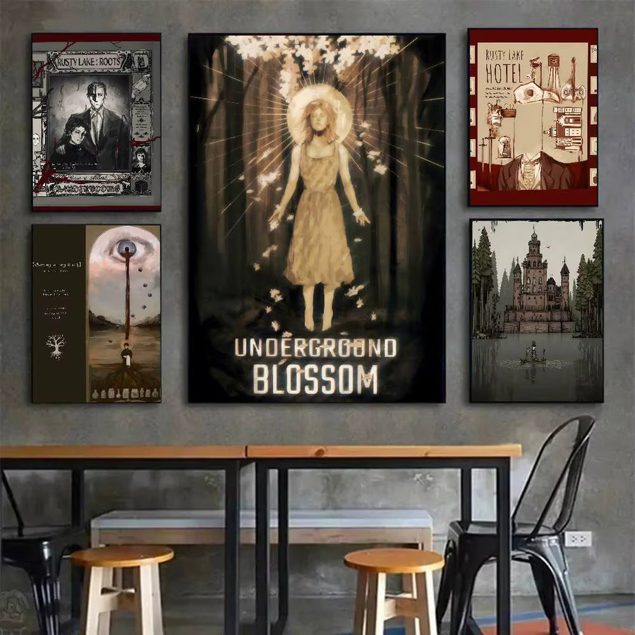 Rusty Lake Poster Kunstdeko für Wohnzimmer und Schlafzimmer, Multicolor, Höhe: 20,0 cm, Breite: 15,0 cm - Bild 4