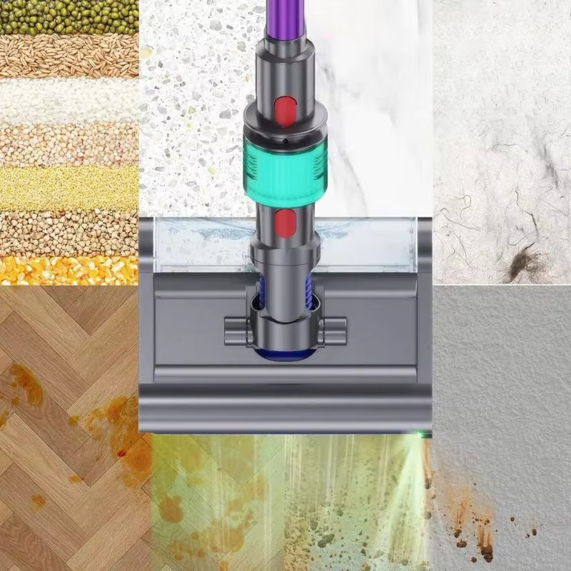 Dyson Nass-Trocken-Wischbürste 2-in-1 Multiflächen-Schrubber für Hartböden und Teppiche in Multicolour - Bild 5