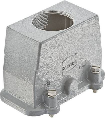 HARTING Tüllengehäuse 19 39 016 0408 in Silber aus Aluminium - Bild 1