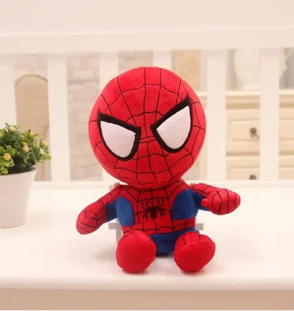 Bandai Marvel Avengers Spidermaned Plüsch Spielzeug, 27 cm, Puppen - Bild 1